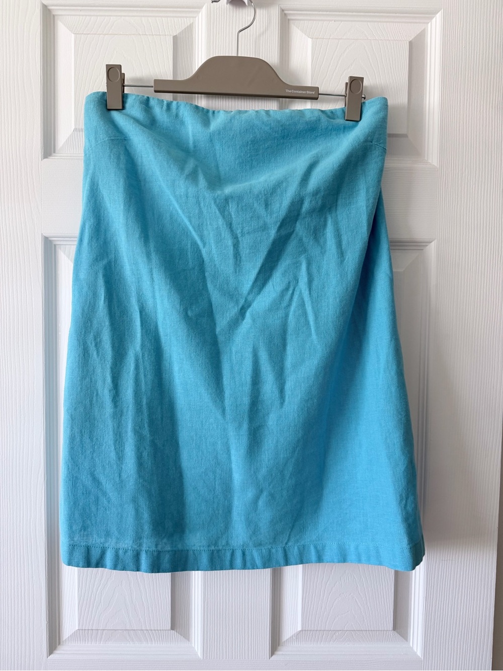 Free People strapless mini dress